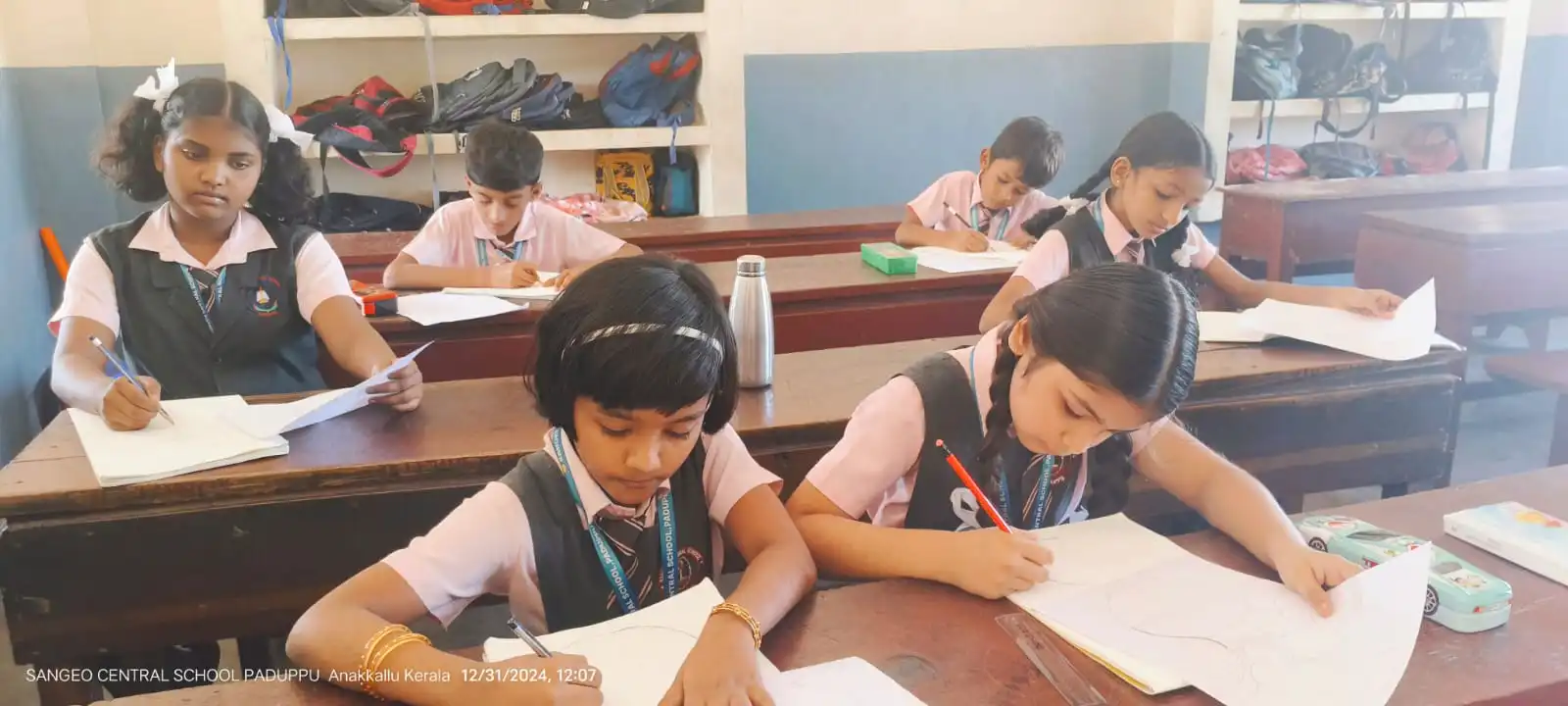 Sangeo Central School Paduppu activities drawing